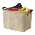 thumbnail image 4 of Cesta plegable para ropa sucia, organizador de juguetes y otros artículos para niños Patrón de punto, 4 of 8
