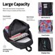 thumbnail image 4 of Disketp Sea Stars Mochila Estampada de Gran Capacidad con Lonchera y Estuche, Set de 3 Piezas para Estudiantes, 4 of 7