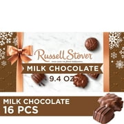 RUSSELL STOVER Christmas Milk Chocolate Assortment Gift Box, 9.4 oz. (16 pieces)