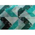 thumbnail image 4 of oneOone Cotton Silk Fabric Line|Chevron & Triangle Geometric Printed Craft Fabric BTY 42 Inches Wide, 4 of 4