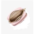 thumbnail image 3 of Michael Kors Jet Set Travel Medium Pebbled Leather Crossbody Bag Powder Blush 35H3GTVC2L-424, 3 of 3