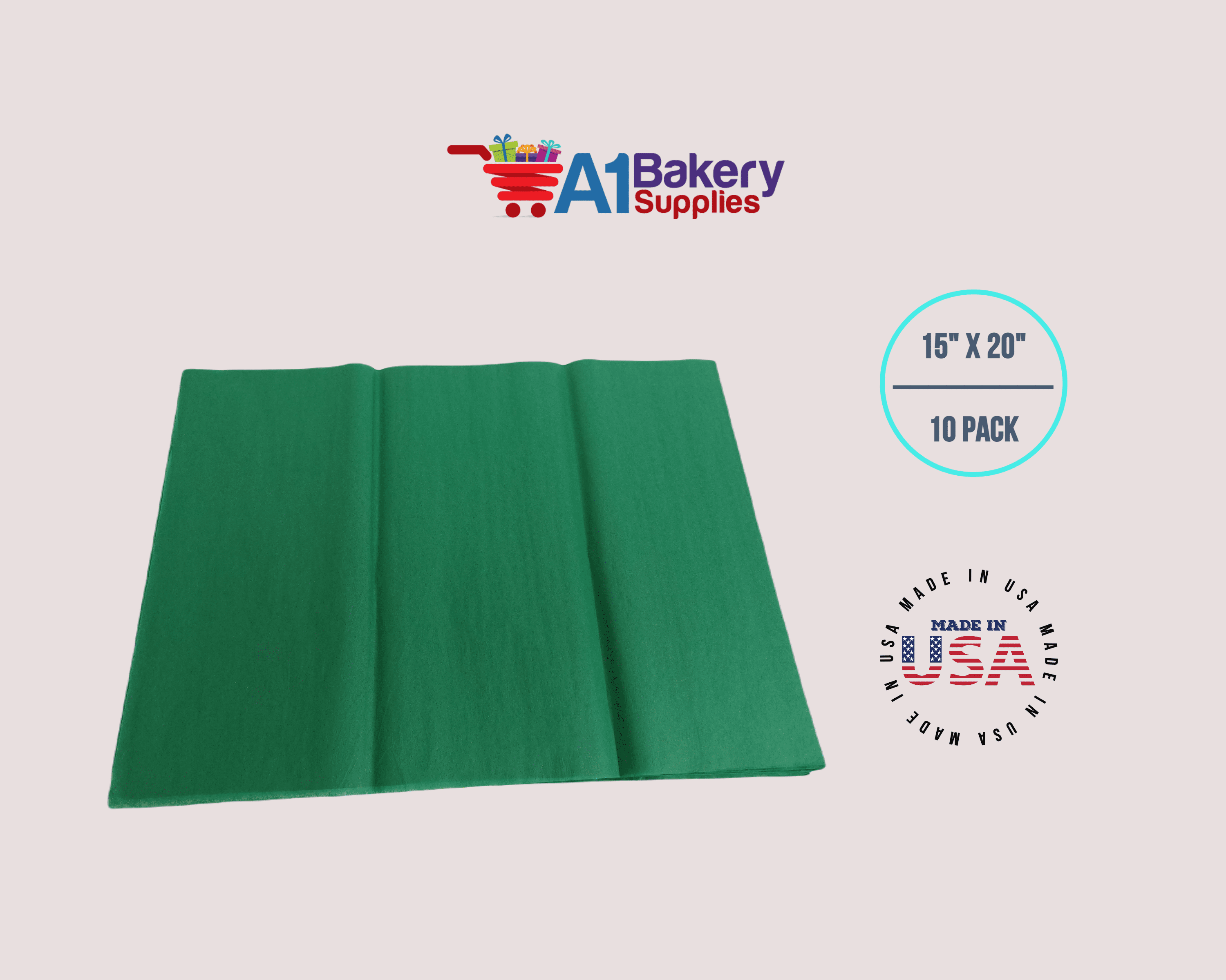 360 Sheets Green Tissue Paper 20 x 14 Inch Wrapping Paper Art Paper for St.  Patrick's Day Wedding Birthday Holiday Decor (Green Series)