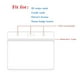 thumbnail image 2 of Funda protectora impermeable de PVC para tarjetas sanitarias con ventana transparente - Acceso rápido para escanear códigos de barras - Apta para tarjetas plastificadas de 10 x 7,5 cm, 2 of 5