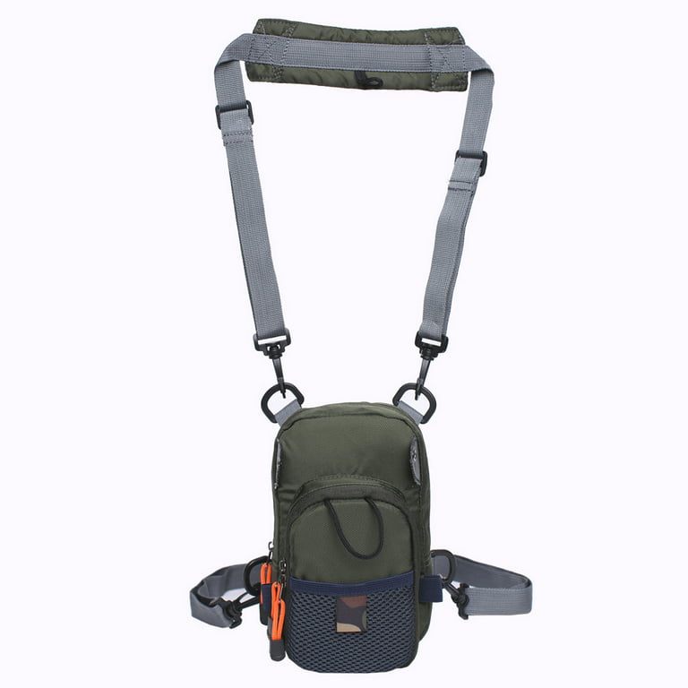 Fly Fishing Chest Bag Lightweight Chest Pack Outdoor Sports Pack  Multi-purpose