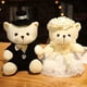 thumbnail image 2 of Venta caliente pareja boda oso de peluche romántico muñeco de peluche juguetes regalo de Navidad novia y novio para los amantes, 2 of 4