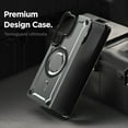 thumbnail image 5 of ELEHOLD Case for Samsung Galaxy S25 Edge, Magnetic Phone Case with Foldable Lens Kickstand, Military-Grade Protection Cover,Desertgold, 5 of 5