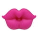 thumbnail image 3 of Chupetes de silicona con forma de labios divertidos para bebés, para limpiar. Rosa roja, 3 of 7