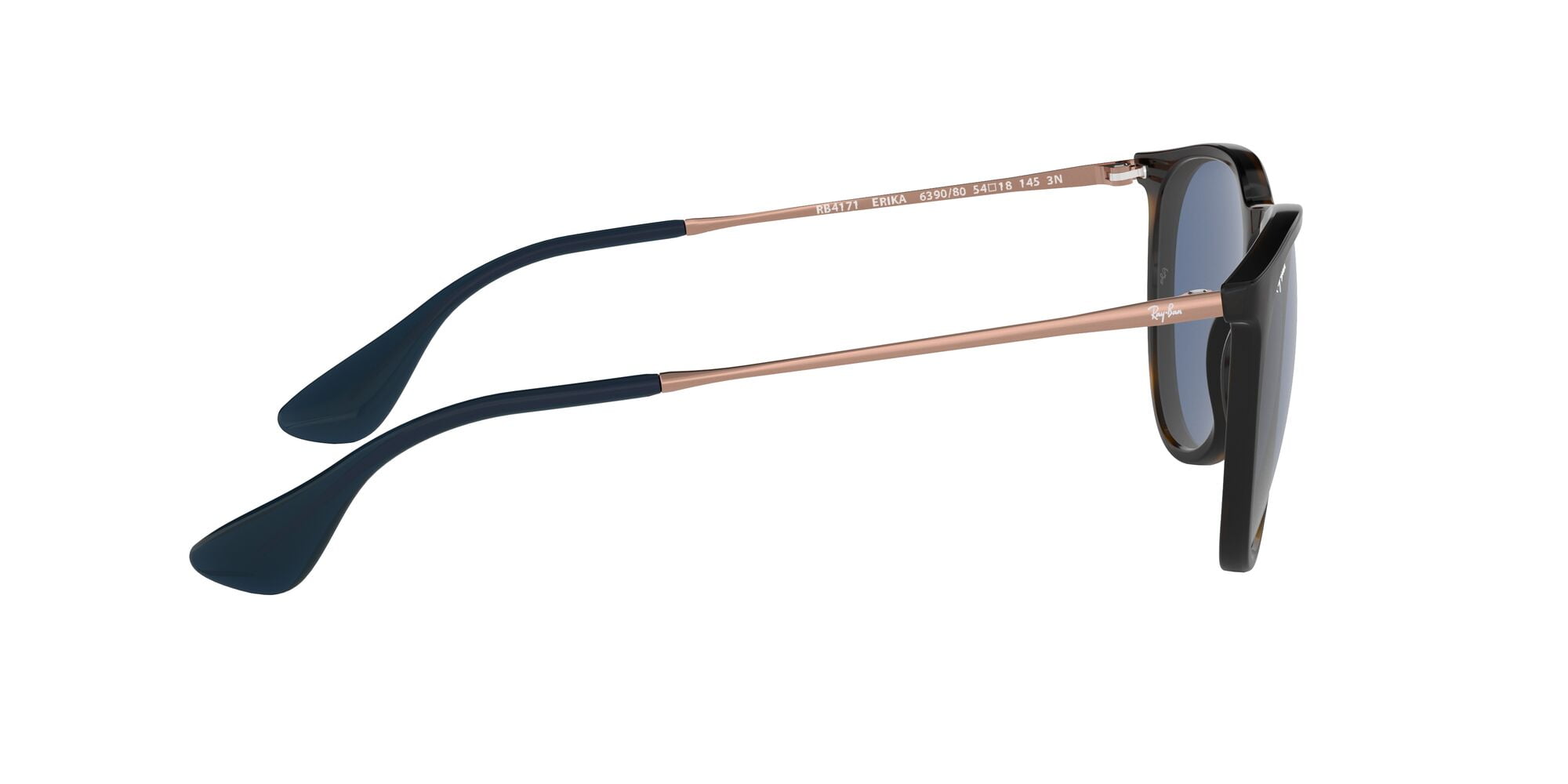 Ray-Ban Women's Erika RB4171F-710/T5-54 Black Square