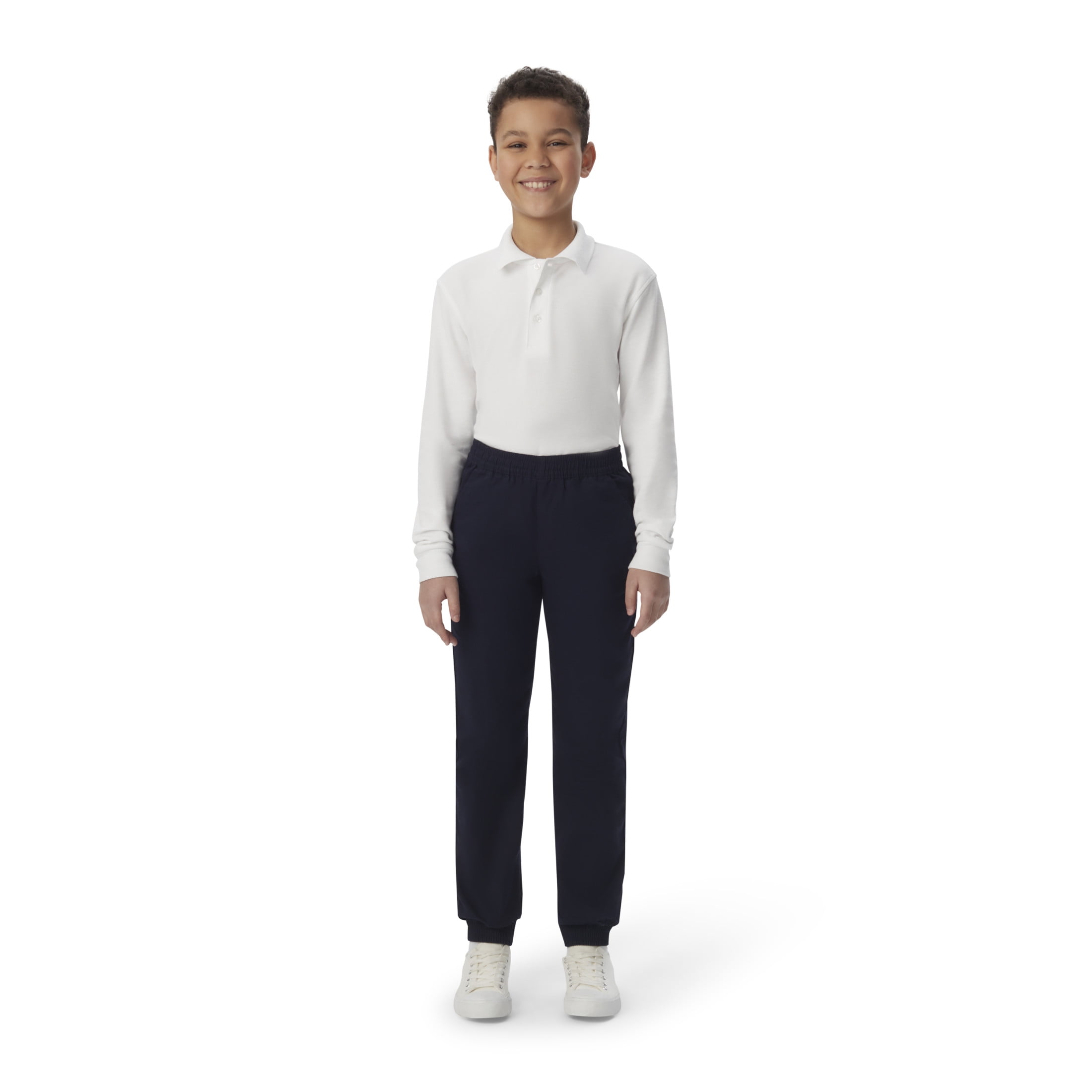 French Toast Boys School Uniform Pull-On Twill Jogger, Sizes 4-20