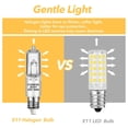 thumbnail image 4 of Bombilla CVARRISE JDE11, 100 W, 120 V, halógena, 2700 K, blanco cálido, paquete de 4, 4 of 7