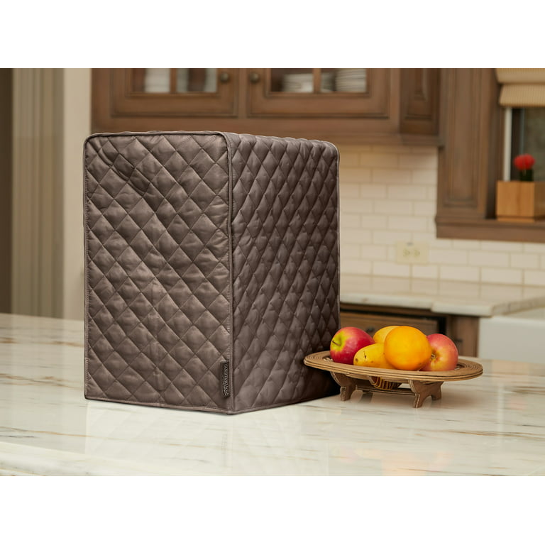 Covermates Keepsakes Mixer Cover Dust Protection - Stain Resistant - Washable Appliance Cover-Slate, Size: 12W x 8D x 17H, Gray