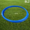 thumbnail image 3 of Aro de plástico para lanzar fútbol, fútbol, entrenamiento de agilidad, juegos educativos para niños, aro de hula hula para entrenamiento de velocidad y fitness, 30/40 cm, 3 of 5