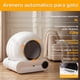 thumbnail image 2 of Arenero Autolimpiante Gato Poli Pets WiFi Control App Depósito 9L Limpieza Automática Inteligente Blanco, 2 of 9