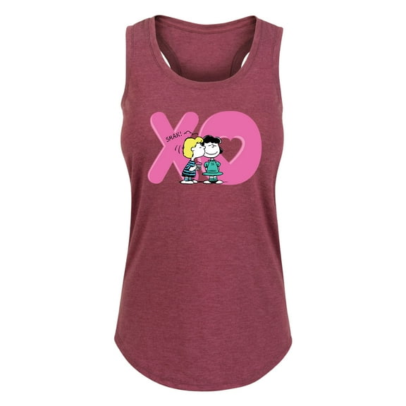 Peanuts - Xo Schroeder Lucy - Women's Racerback Tank Top