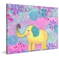 thumbnail image 2 of Marmont Hill "Yellow Elephant" by Jill Lambert Painting Print on Wrapped Canvas, 2 of 5