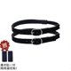 thumbnail image 1 of 2 Pairs Heel Straps: Elastic Shoe Straps U Shaped Buckle - Adjustable Stretchy Shoelaces for Women - Anti-Slip and Comfortable for Loose Heels, 1 of 3
