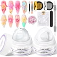 thumbnail image 1 of Gel de Uñas SAVILAND Avanzado Constructor Sólido Transparente y Blanco Antiadherente, 1 of 8