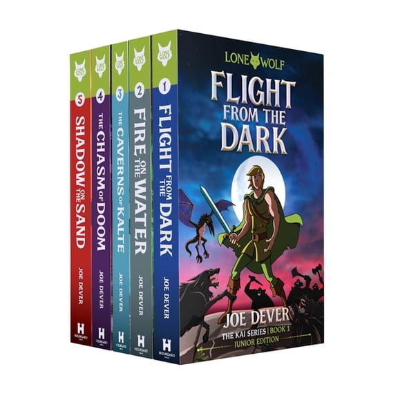 Lone Wolf Junior Edition Lone Wolf - Junior Edition Collection: Kai Series ( Books 1-5) Volume 1, (Paperback)