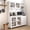 White, variant on Rustic Oak 70.87" Bedroom Wardrobe | Ample Storage, Durable Frame