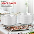 thumbnail image 7 of Stock Your Home 120-Count 9" Clear Plastic Plates, Heavy Duty, Disposable, for Parties & Events, 7 of 7