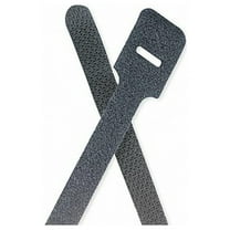 Cable Tie, 9 in L, 2 in Max Bundle Dia., Black, Nylon, 50 lb Strength, 10 PK