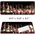 thumbnail image 2 of 31.5x11.8 Inch BAT Shadow  Rubber Stitched Edges Extended Large Gaming Mouse Pad Office Keyboard Mouse Mat, 2 of 7