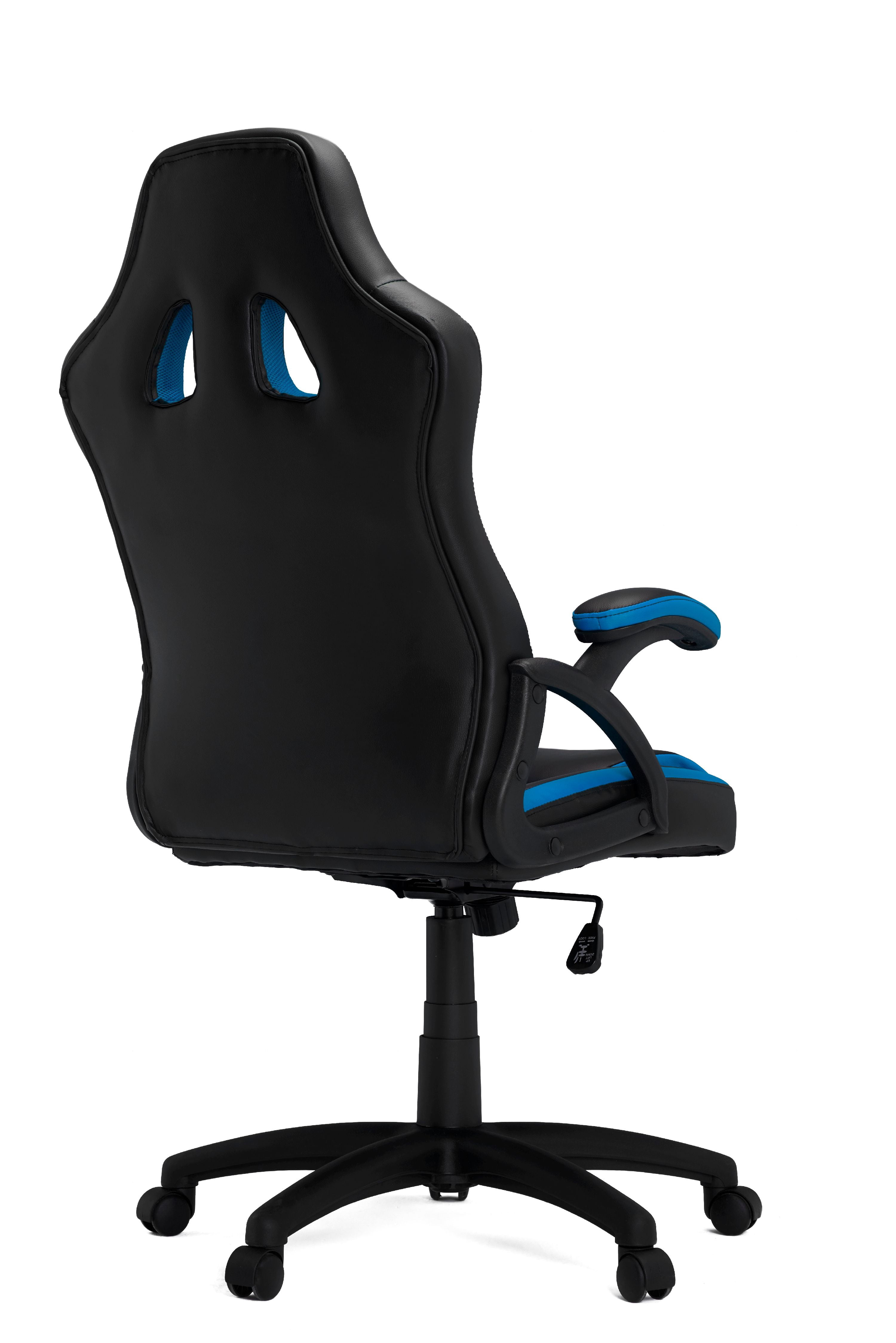 HHGears SM115 Gaming Chair Black and Blue
