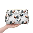 thumbnail image 4 of Cauagu Cool Chicken Print Large Cosmetic Bag,Portable Cosmetics Pouch Travel Makeup Bag Large Capacity Travel Makeup Case Organizer Makeup Brush Organizer, 4 of 8