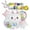 A, variant on 7PCS Easter Bunny Balloons Rabbit Head Foil Balloons Easter Eggs Easter Mylar Bunny Birthday School Party Supplies Decorations