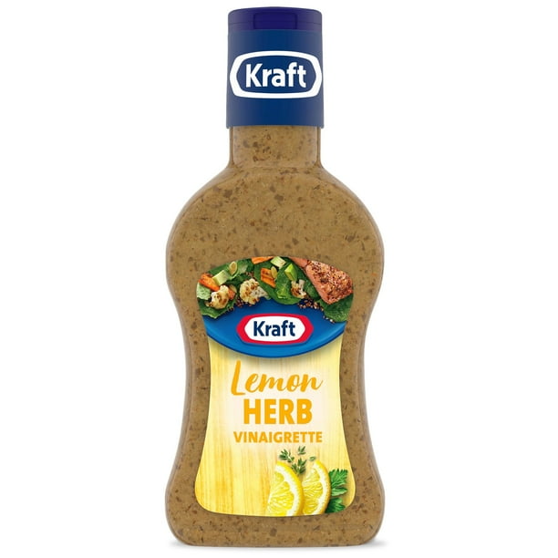 Kraft Lemon Herb Vinaigrette 14 fl. oz. Bottle