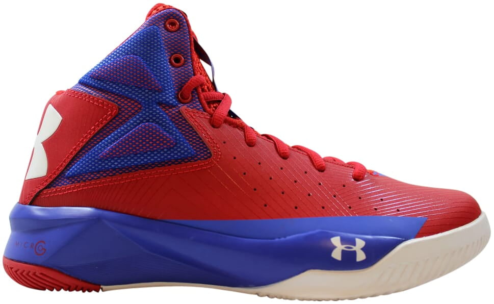 Red Under Armour Mens Sneakers 