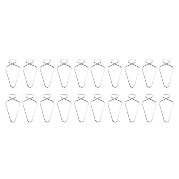 Injueey Ganchos para azulejos de techo de 10 piezas, Flexible, resorte automático sin deformación, letrero colgante para techo de aula de oficina Techo F7 2piezas Injueey CBP456339
