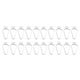 thumbnail image 1 of Wosthever Ganchos para azulejos de techo de 10 piezas, Flexible, resorte automático sin deformación, letrero colgante para techo de aula de oficina Techo F7 2piezas Wosthever CBP456339, 1 of 5