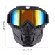 thumbnail image 4 of Gafas de motocicleta protección facial Moto protección facial a prueba de viento gafas de Motocross casco de carreras gafas protectoras cubierta facial, 4 of 9
