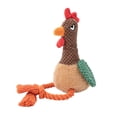 thumbnail image 2 of Interactive Plush Squeaky Toy, Chicken-shaped, Suitable For All Dogs As A Teething And Chewing Toy, 2 of 9