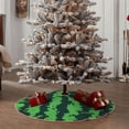 thumbnail image 4 of Sikiie Green Stripes Of Watermelon Nativity Christmas Tree Skirt, Jesus Christian Winter Holiday Tree Mat Decoration(30-48IN)36", 4 of 6