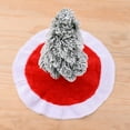 thumbnail image 5 of Howish tree skirt 2pcs Mini Christmas Tree Skirt Plush Christmas Skirt Decoration Xmas Party Decor(14.96"X14.96"X0.39"), 5 of 8