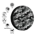 thumbnail image 4 of Naloa Horse Silhouette PVC Leather Spare Tire Wheel Cover for Car Truck SUV Camper Trailer Universal Fit many size15 inch, 4 of 6