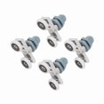 thumbnail image 2 of 4 Pack Durable Double Sliding Glass Bathroom Door Rollers Wheels (25mm), 2 of 3