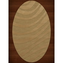 Dalyn Dover Area Rug DV12 Dv12 Wheat Waves Swirls 6' x 9' Oval