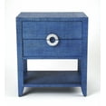 thumbnail image 4 of Butler Specialty Amelle Raffia End Table In Blue, 4 of 7