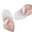 White, variant on Misright Flexible Cotton Finger Cover PVC Grip Pattern Anti Slip for Detailed Operations