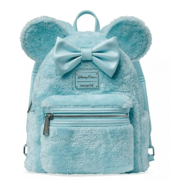 Disney Parks Minnie Mouse Plush Loungefly Mini Backpack New with Tag