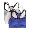 thumbnail image 2 of Sujetador deportivo Fruit of the Loom, ajustable, parte delantera fruncida y espalda cruzada, 2 of 3