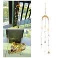 thumbnail image 4 of Adorno colgante atrapasol de cristales arcoíris para hacer atrapasol para la ventana del hogar 35cm, 4 of 9