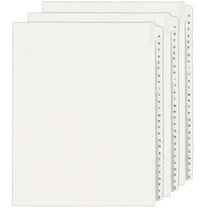 Avery A-Z Legal Exhibit 26 Tab Dividers, Unpunched, 3 Sets (21874)