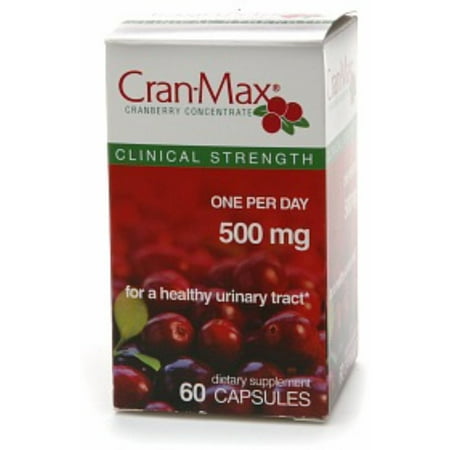 Cran-Max Cranberry Concentré complément alimentaire 500 mg Capsules 60 Capsules