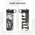 thumbnail image 3 of Sikiie American Tractor Print 18OZ Insulated Straw Cup, Portable Leak-proof Sports Water Bottle, Stainless Steel Water Cup Suitable for Home and Outdoor, 3 of 8