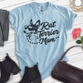 thumbnail image 2 of Rat Terrier Mom, Unisex Women's Shirt, Rat Terrier Owner, Funny Dog Mom Gift, Heather Light Blue, Small, 2 of 6
