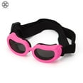 thumbnail image 2 of Luxtrada Dog Sunglasses Dog Goggles Pet Glasses UV Protection Sunglasses Eye Wear Protection with Adjustable Strap for Small Dog Pink, 2 of 7